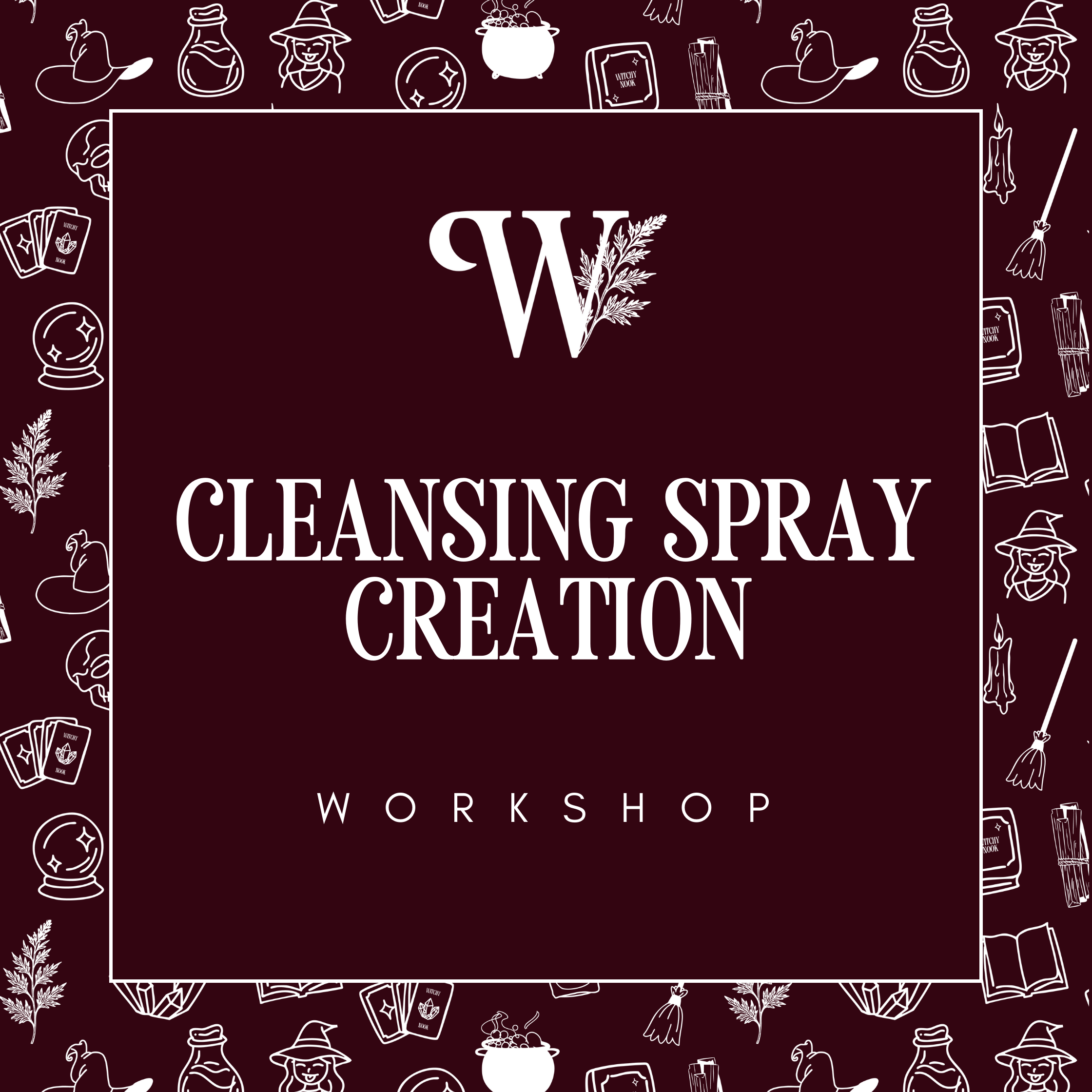 Cleansing Spray Creation Workshop - Fri 25th September - 6pm