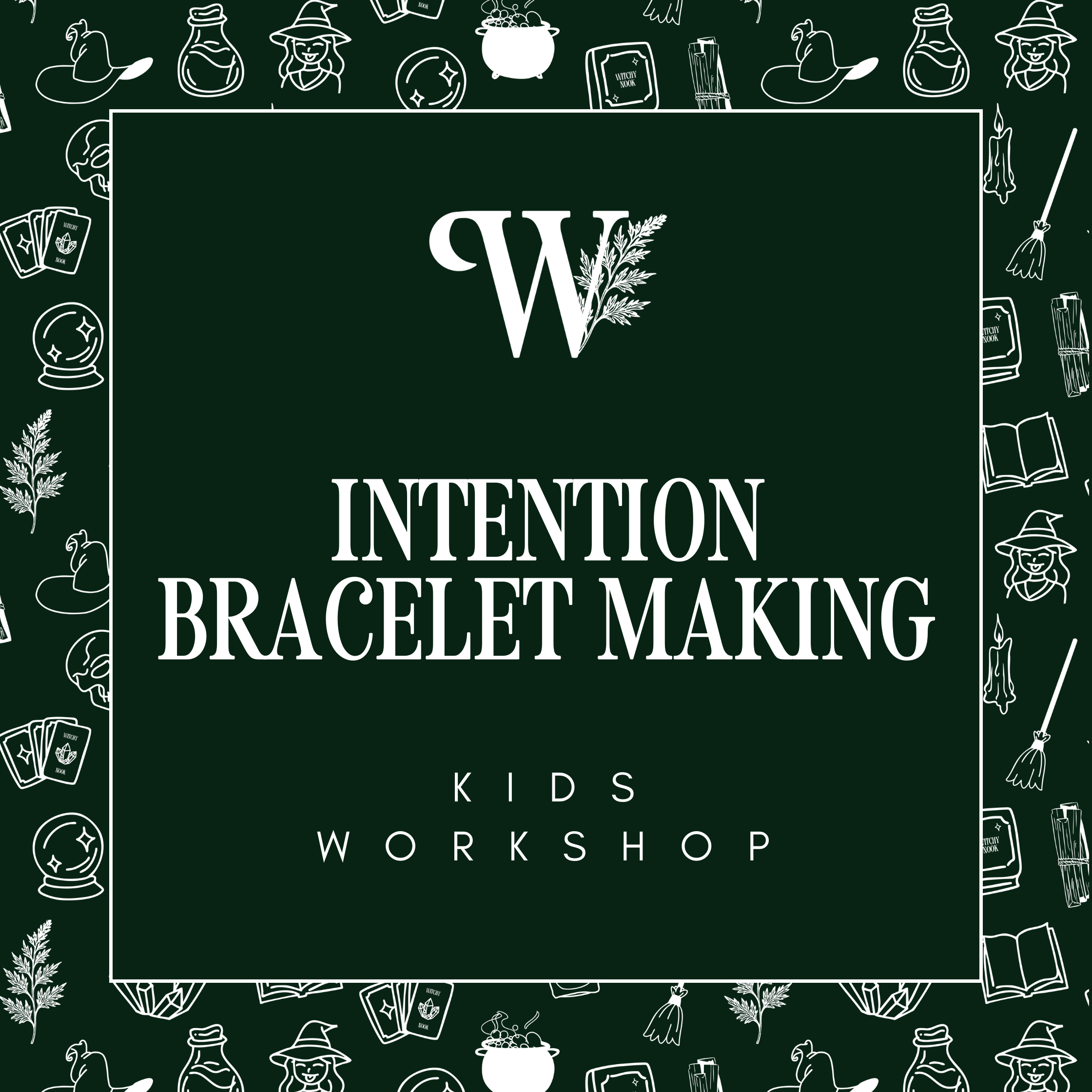 Kids Workshop - Bracelet Making - Wed 15th April - 1pm