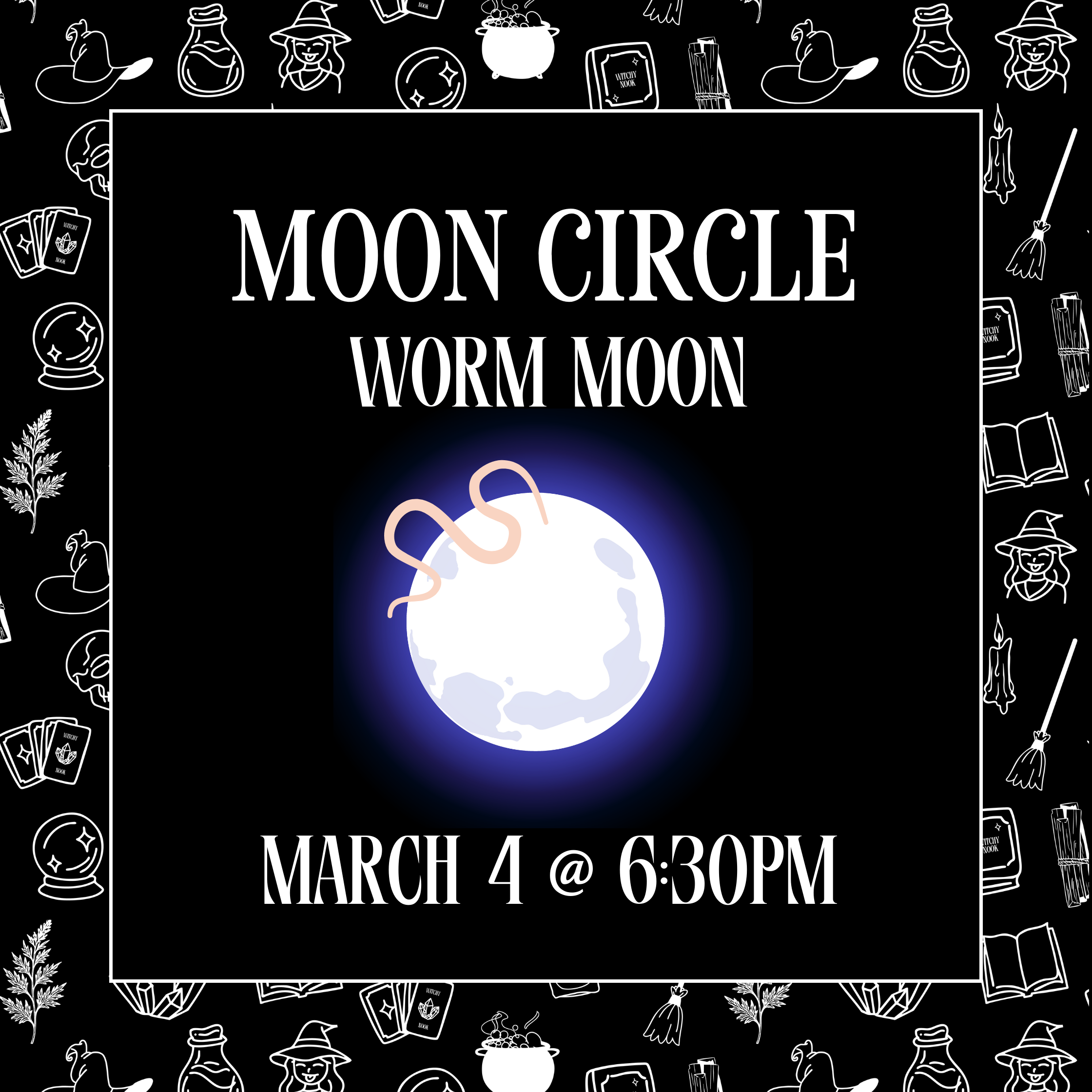 Moon Circle - Wed March 4th - 6:30pm