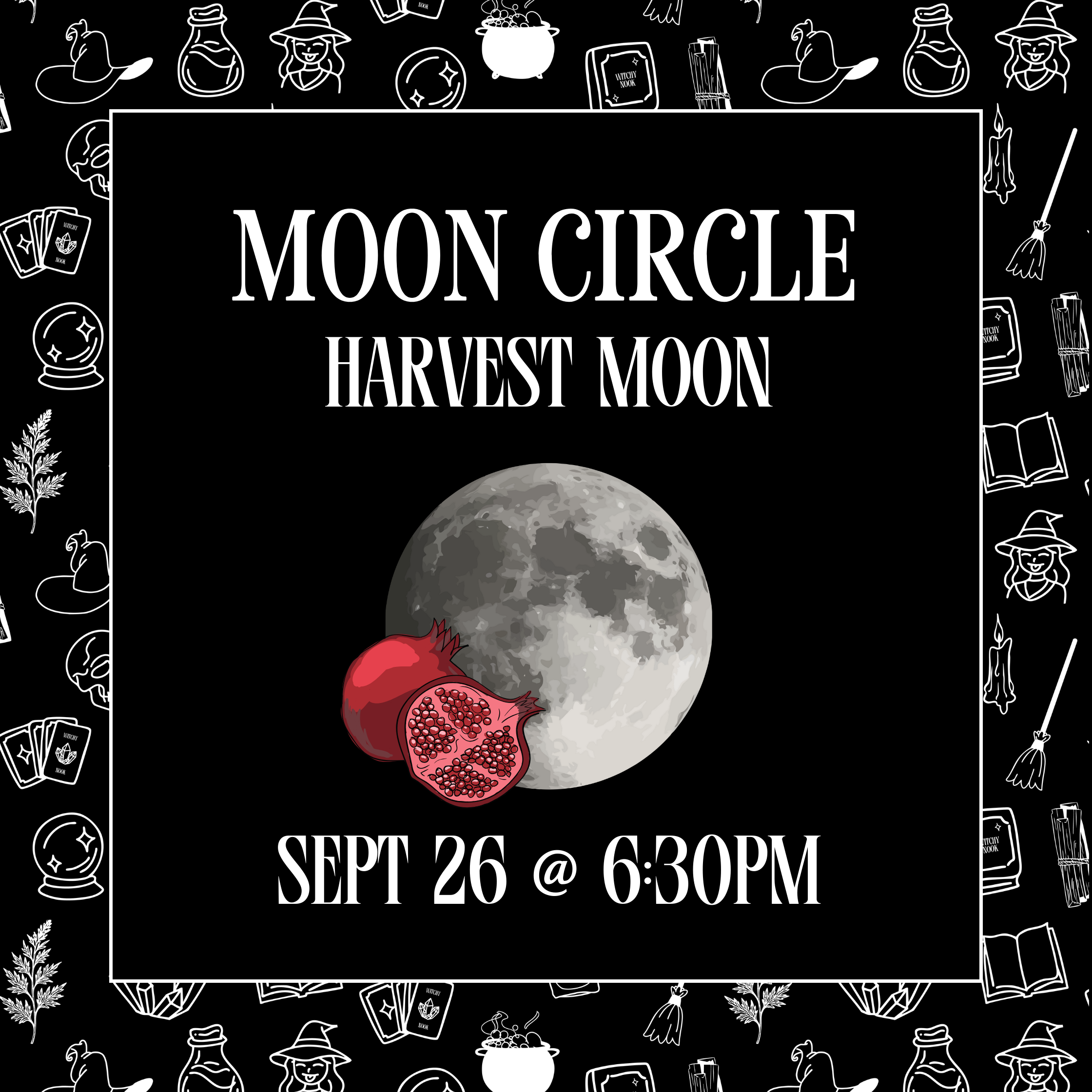 Moon Circle - Saturday 26th Sep - 6:30pm