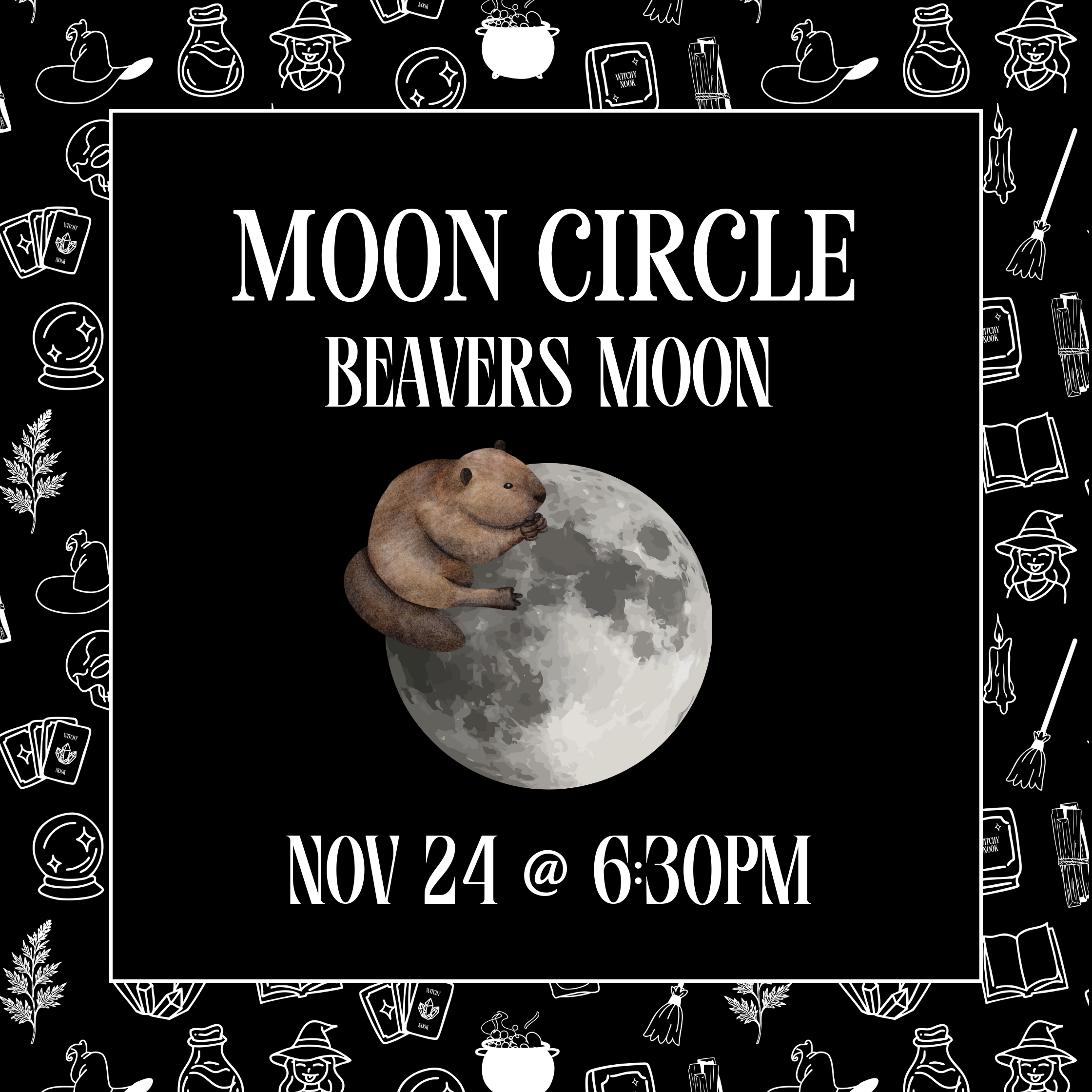 Moon Circle - Tuesday 24th November - 6:30pm