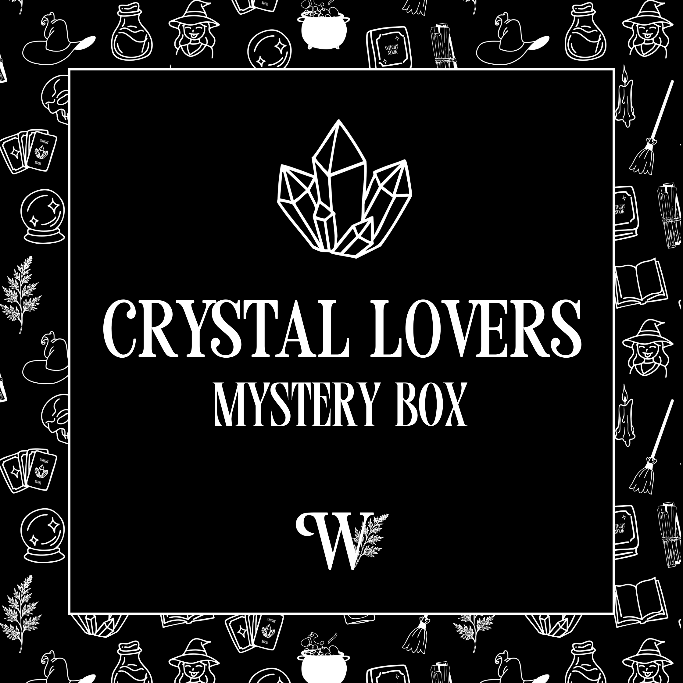 Our Crystal Lovers Mystery Box is a curated mix of hand selected crystals, chosen intuitively and thoughtfully, not randomly thrown together. Each box is different, because no two people (or energies) are the same. 