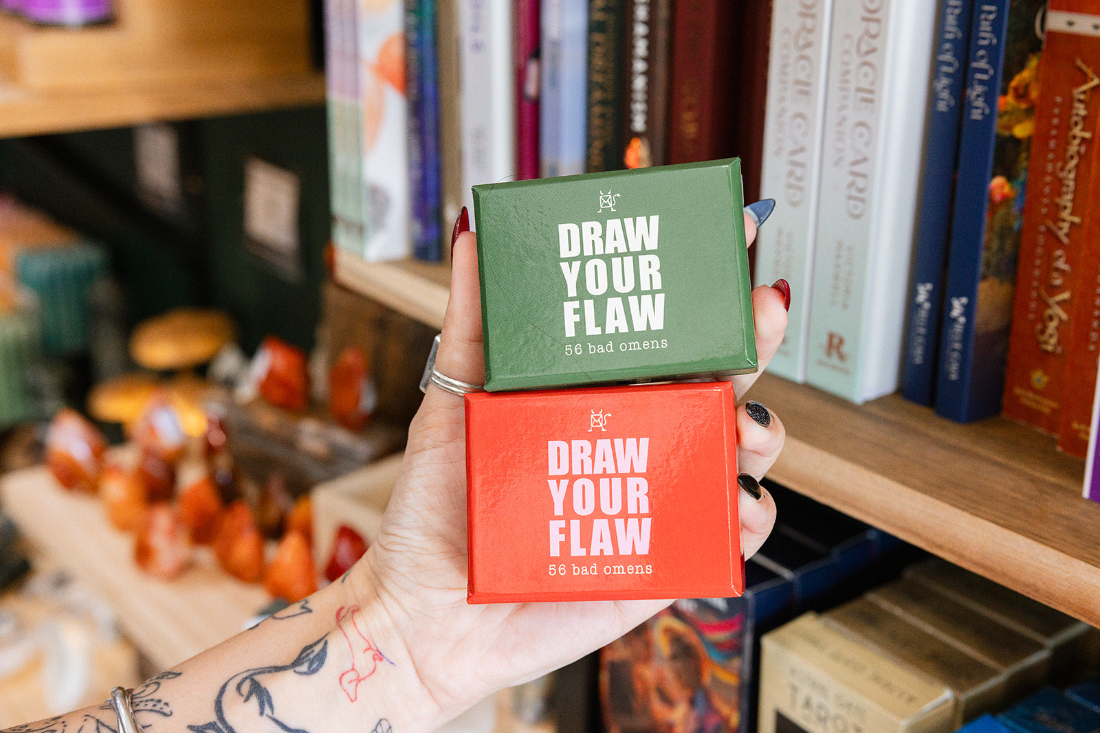 Cards boxed Draw Your Flaw