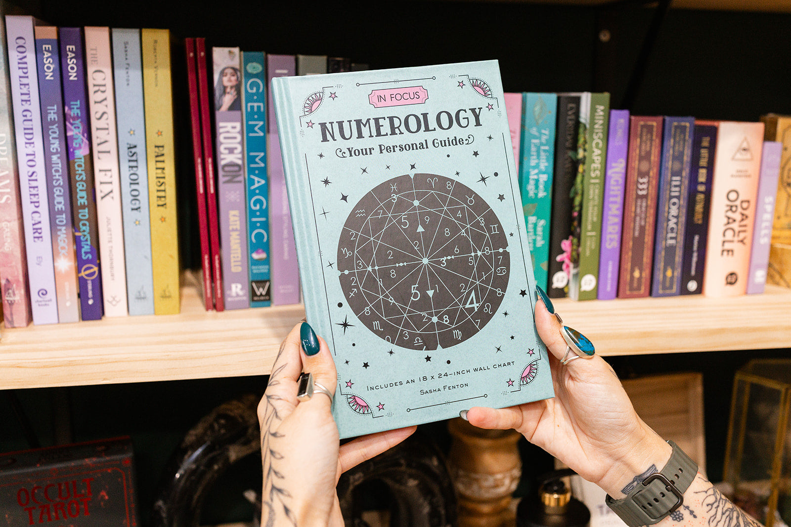 Book hardcover In Focus Numerology: Your Personal Guide by Sasha Fenton