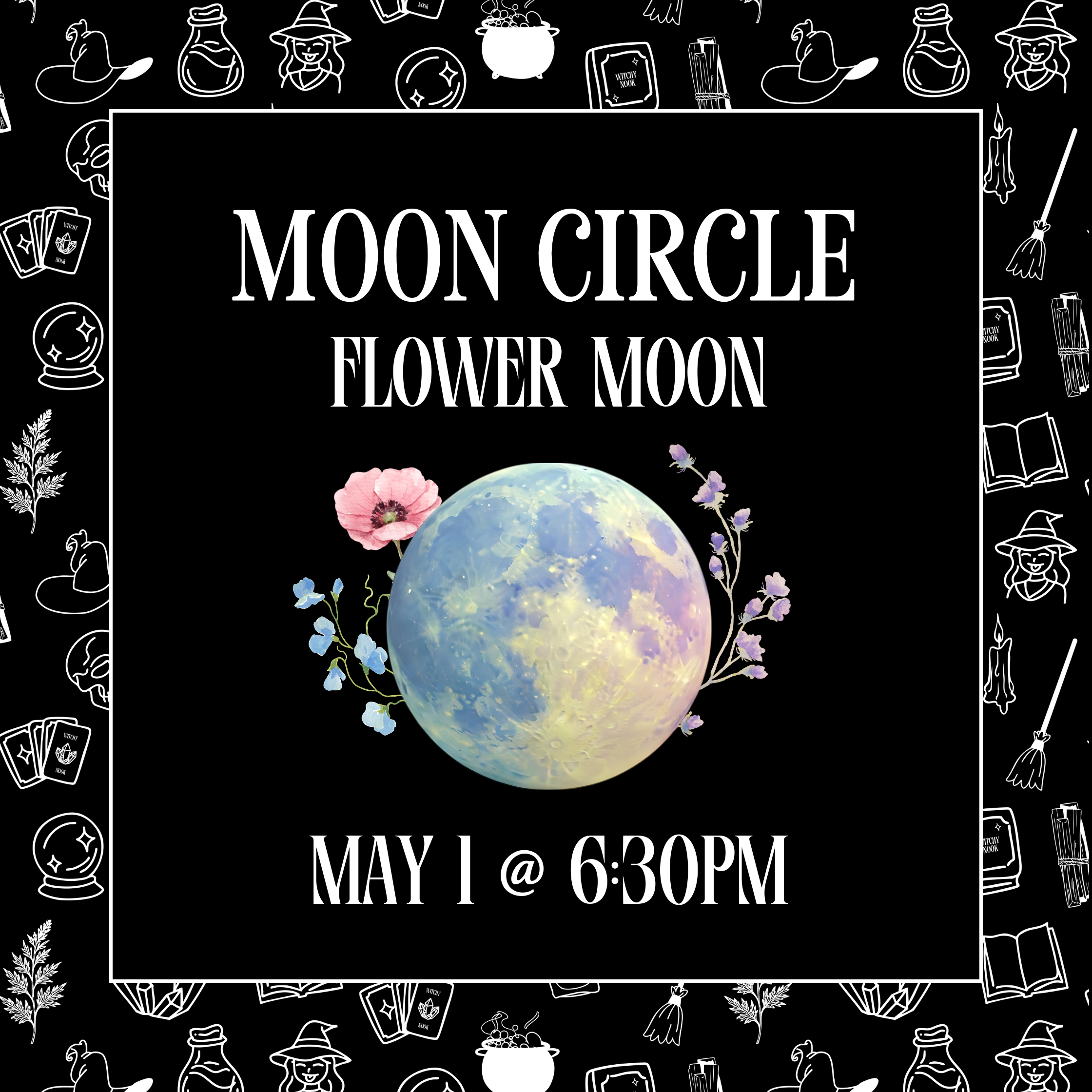 Moon Circle - Friday 1st May - 6:30pm