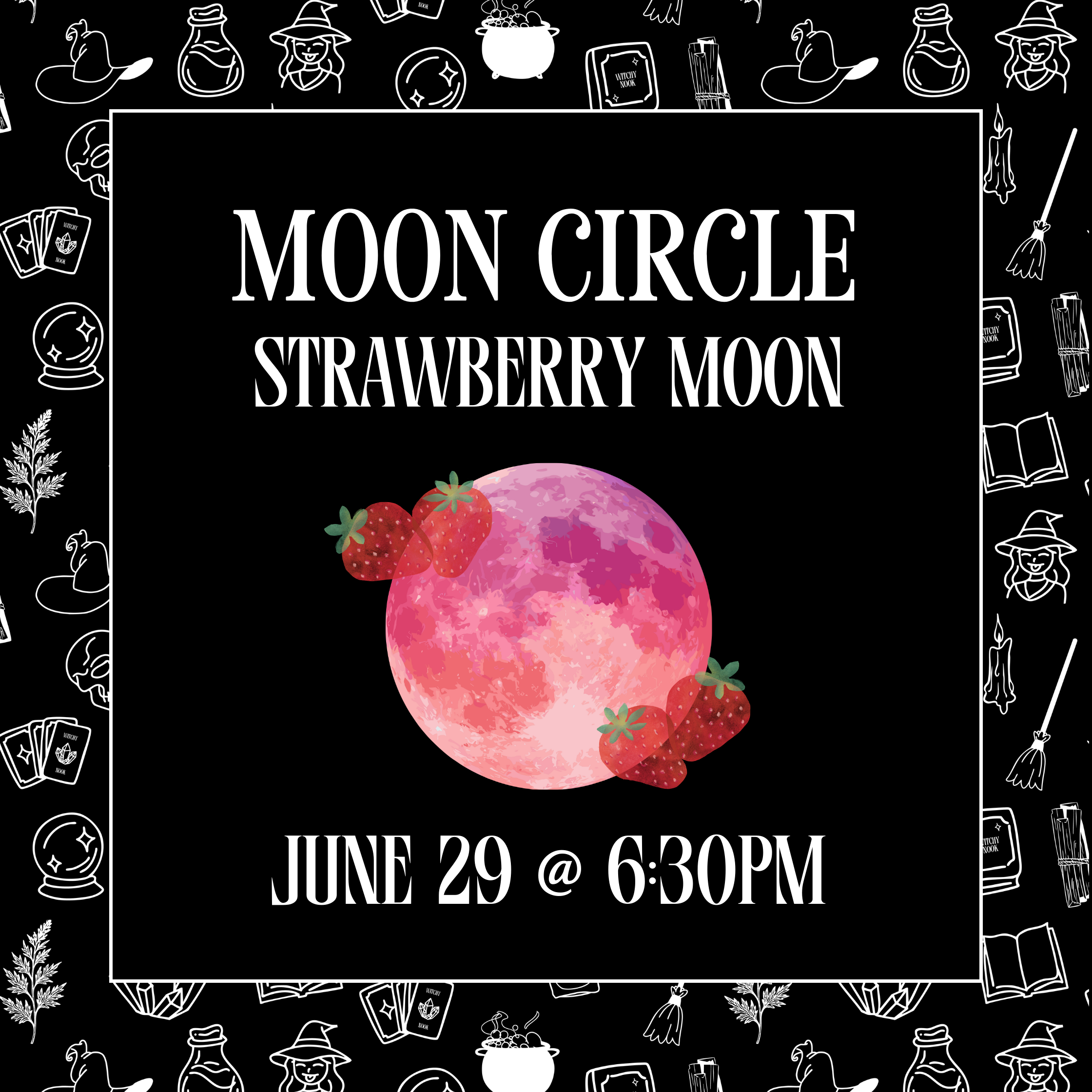 Moon Circle - Monday 29th June - 6:30pm