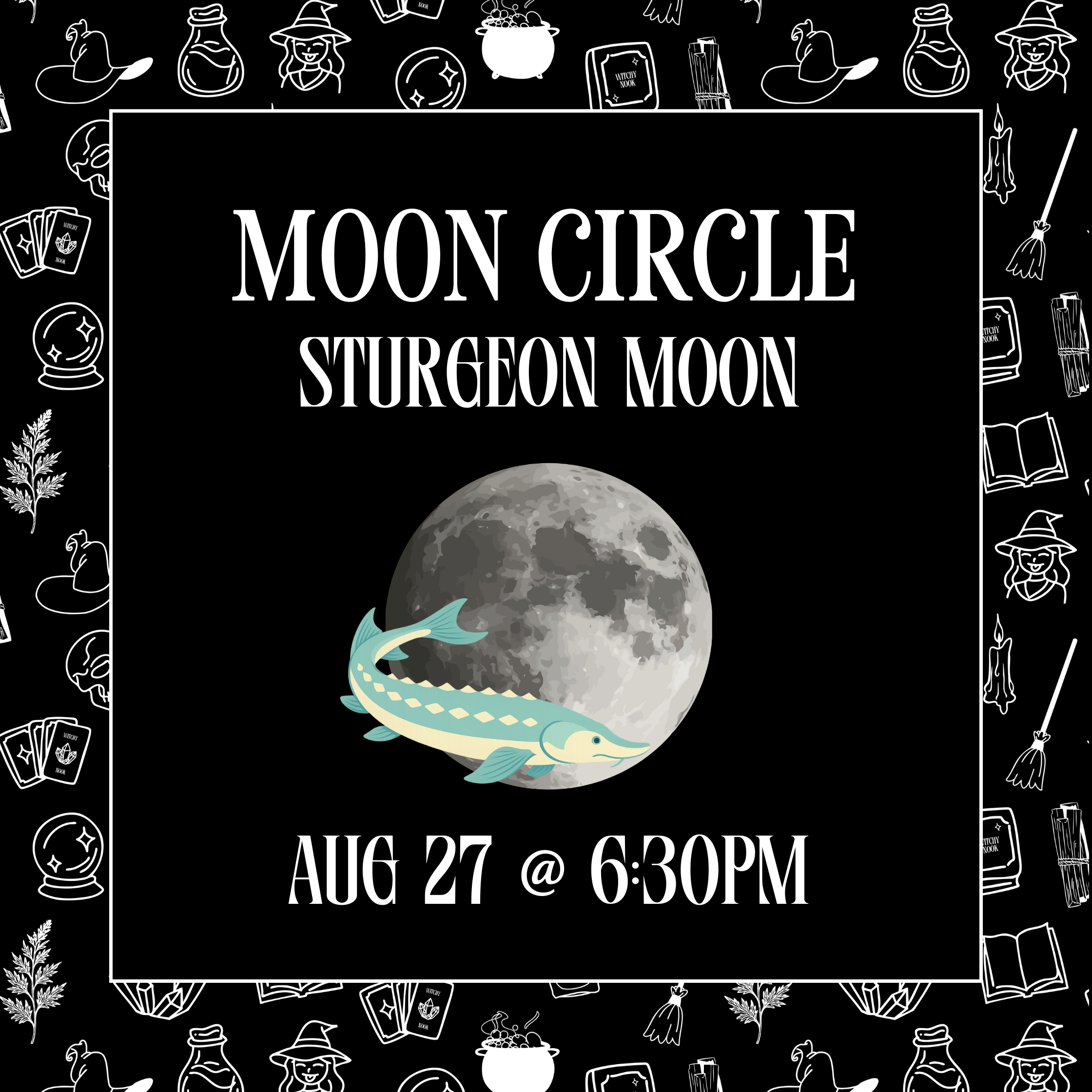 Moon Circle - Thursday 27th August - 6:30pm