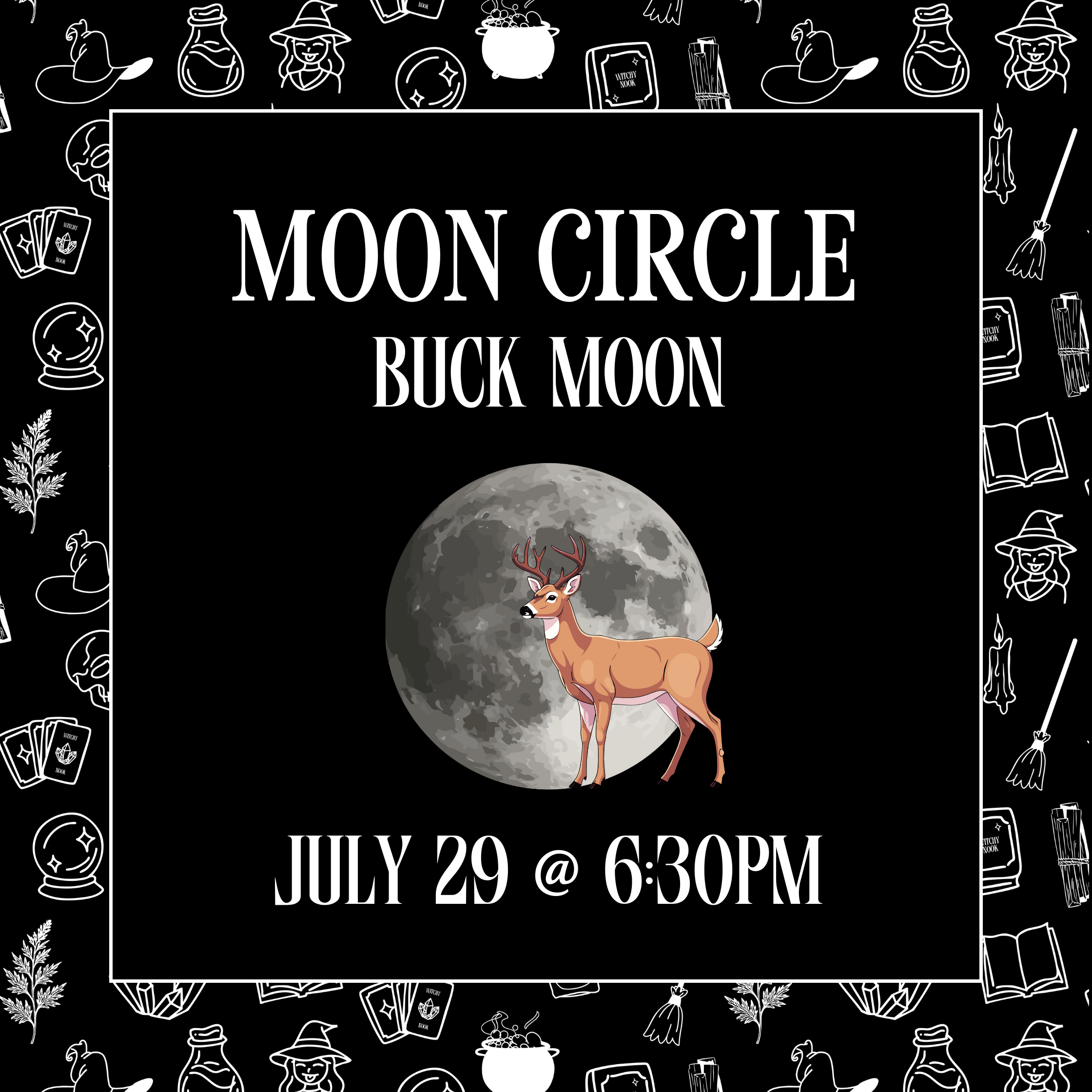 Moon Circle - Wednesday 29th July - 6:30pm