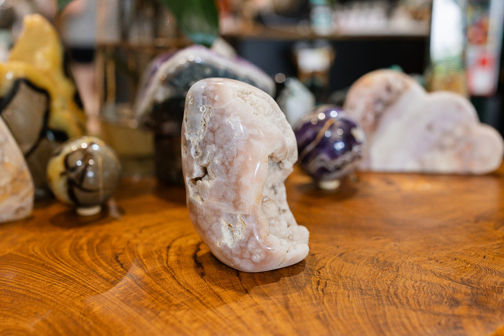 Crystal Pink Amethyst Freeform