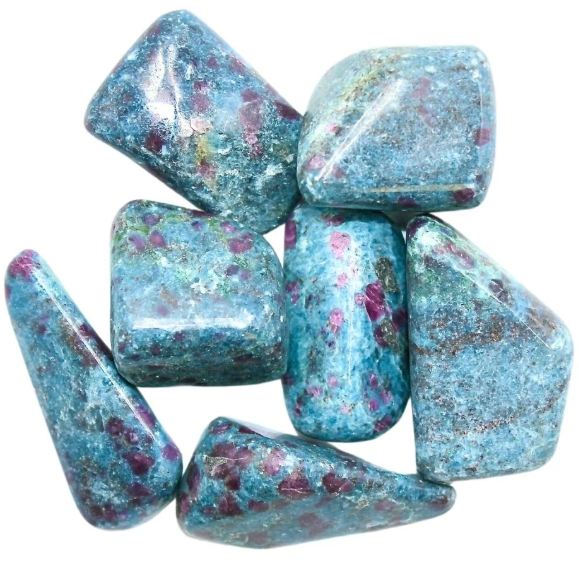 Ruby in Kyanite Tumble