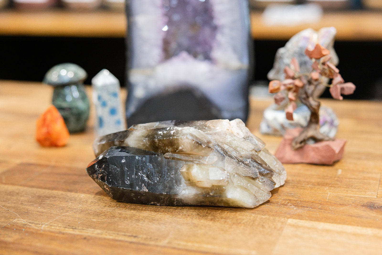 crystal natural Smokey Quartz Raw