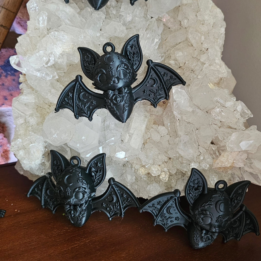 Gothic bat figurine