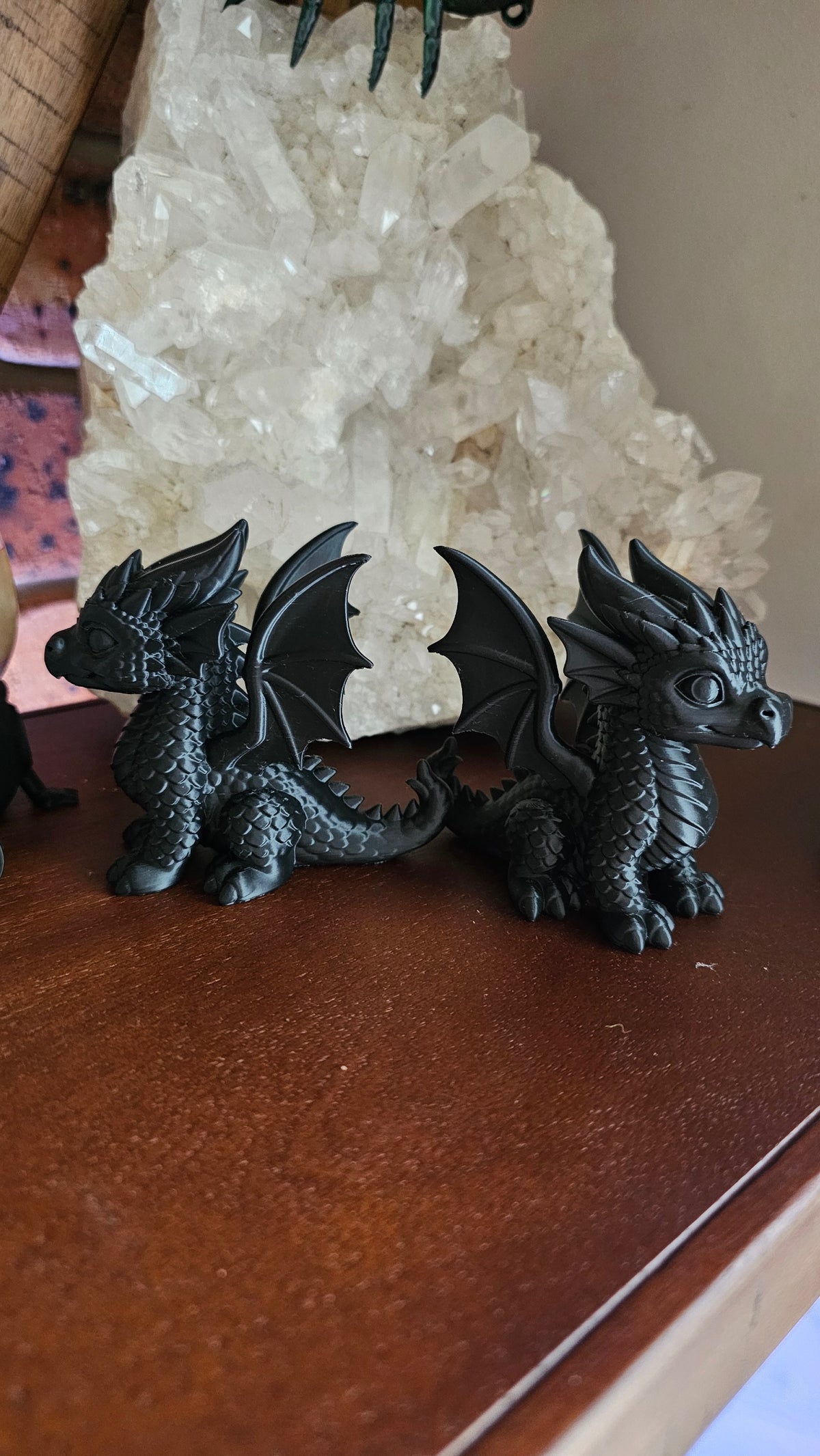 Baby dragon figurine