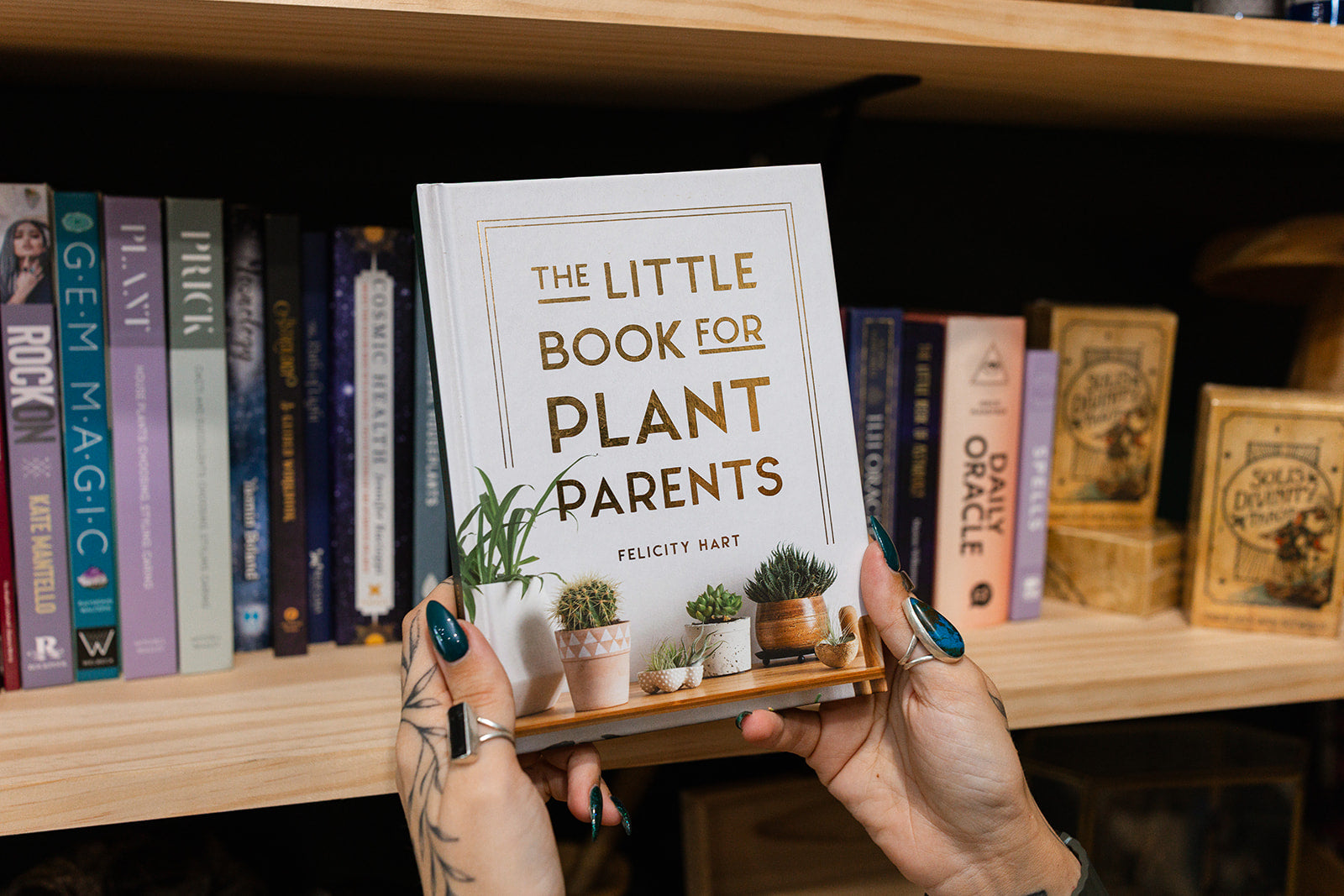 book hard cover The Little Book for Plant Parents by Felicity Hart