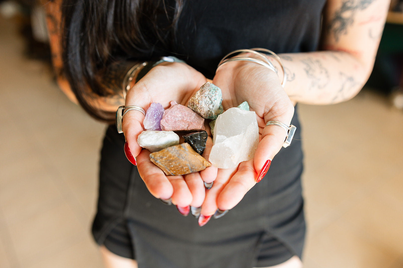 $5 Raw Crystals Mixed
