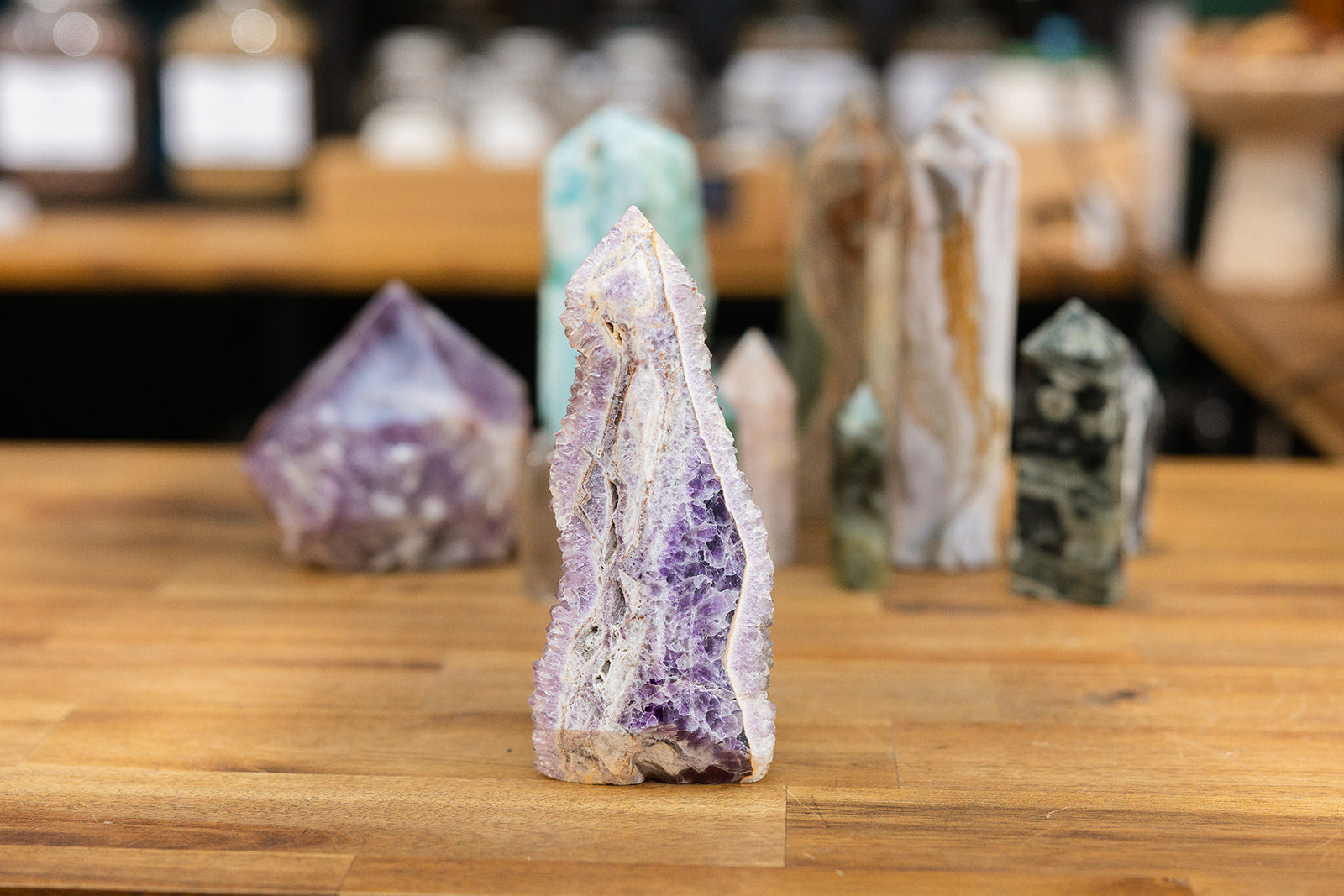 Amethyst Polish/Raw Tower