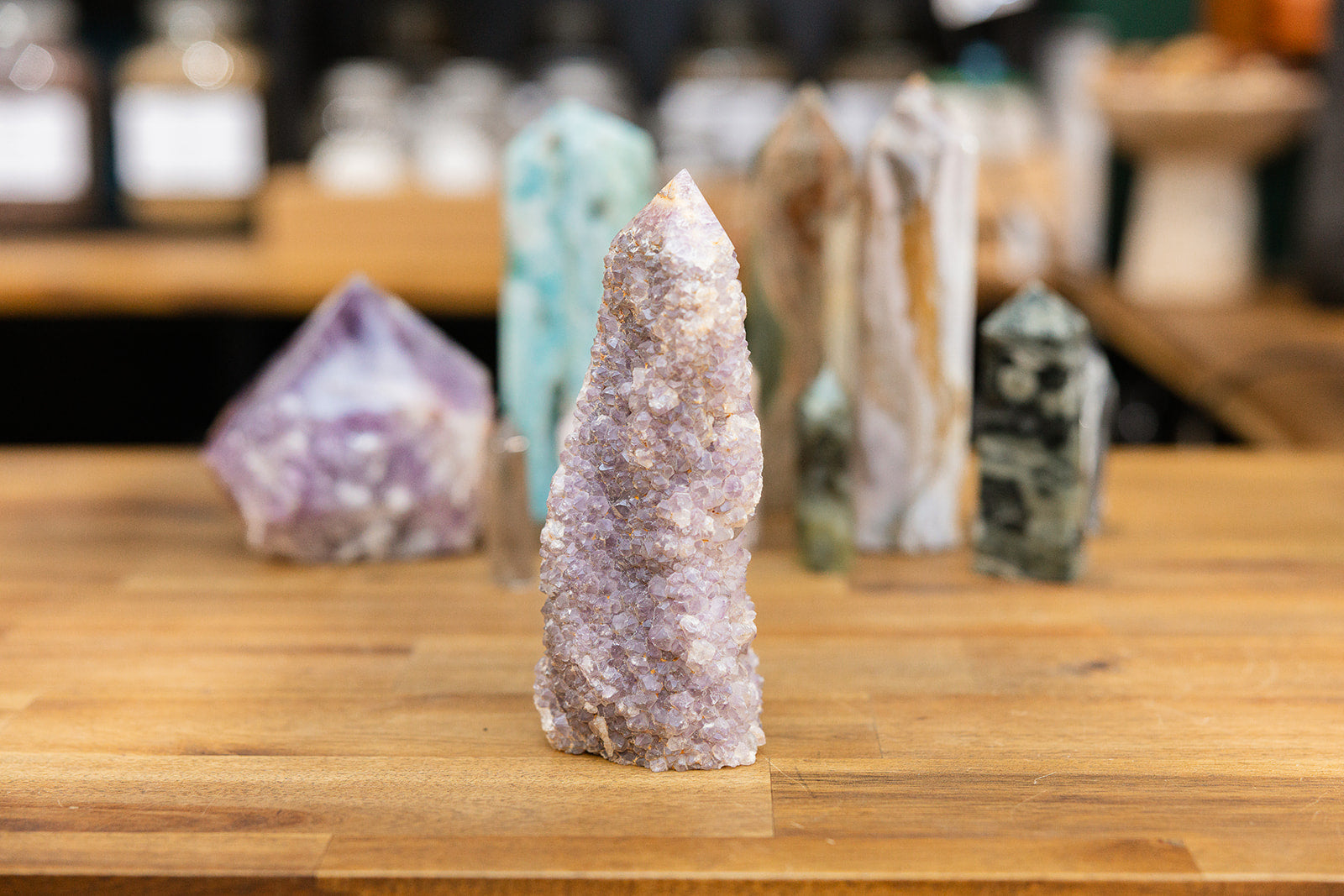 Amethyst Polish/Raw Tower